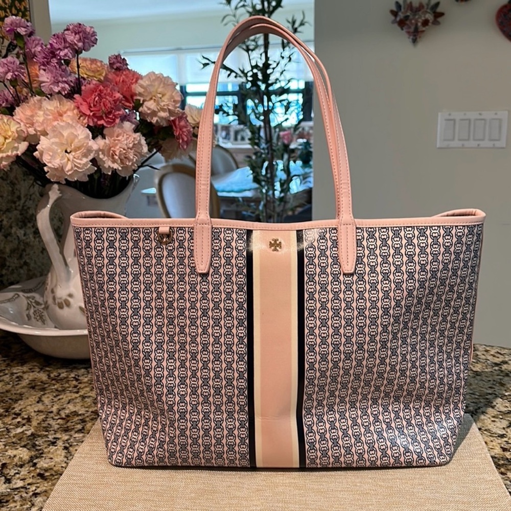 Tory Birch GEMINI Large TOTE PINK